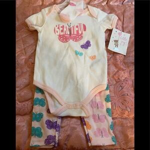 🎀Little joy Baby Super Cute  Matching Set Sizes :6-9M
